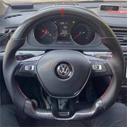 TTD Craft VW 2017 -2019 Golf Alltrack Wagon Carbon Fiber Steering Wheel